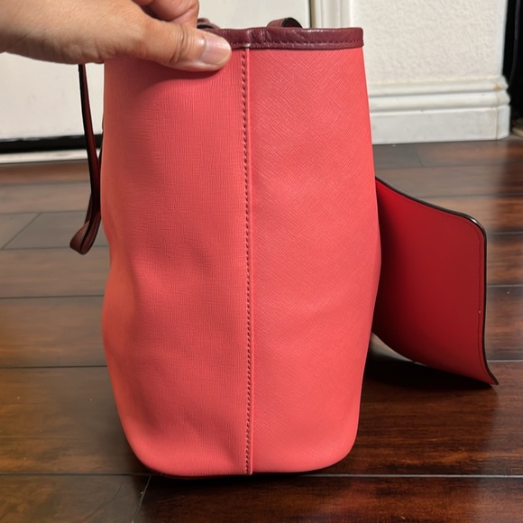 Marc by Jacobs Metropolitote 48 Leather Tote Pink Rose Bush Saffiano - Picture 4 of 16